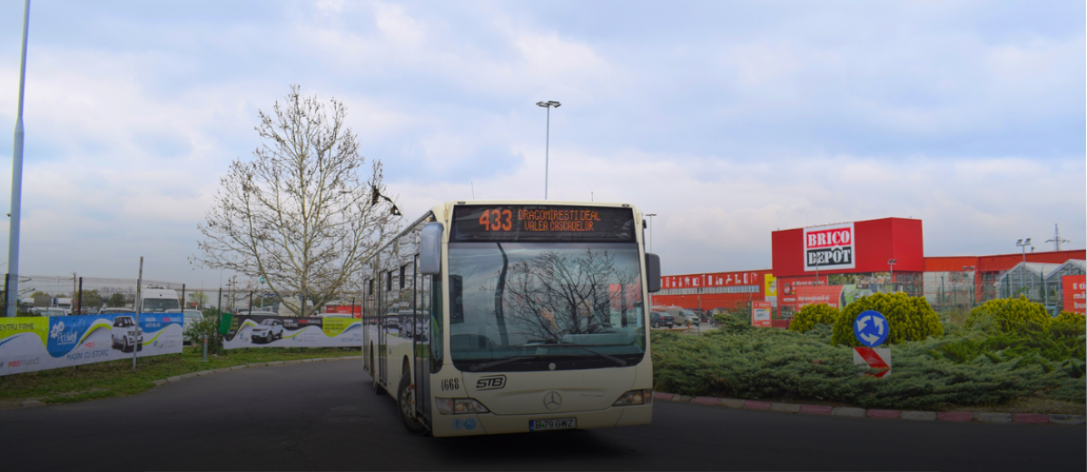 Autobuzele 429, 432 și 433 opresc la „Șoseaua de Centură”