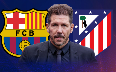 Atlético Madrid, condusă de Diego Simeone, a învins Barcelona cu 2-0 în deplasare, în prima manșă a sferturilor de finală ale Ligii Campionilor