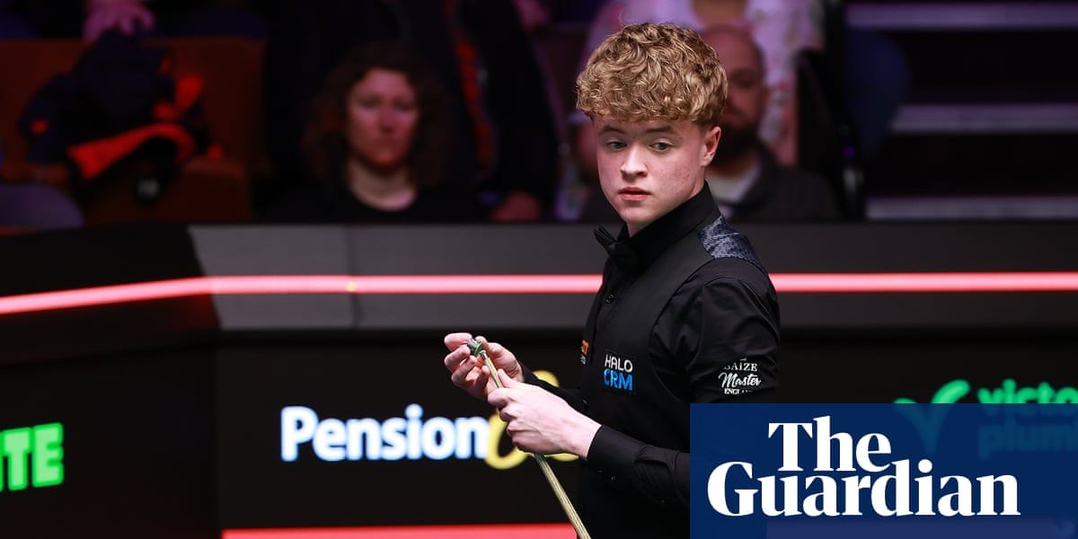 Teenage star Stan Moody fails to make most of bright start against Kyren Wilson | World Snooker Championship
