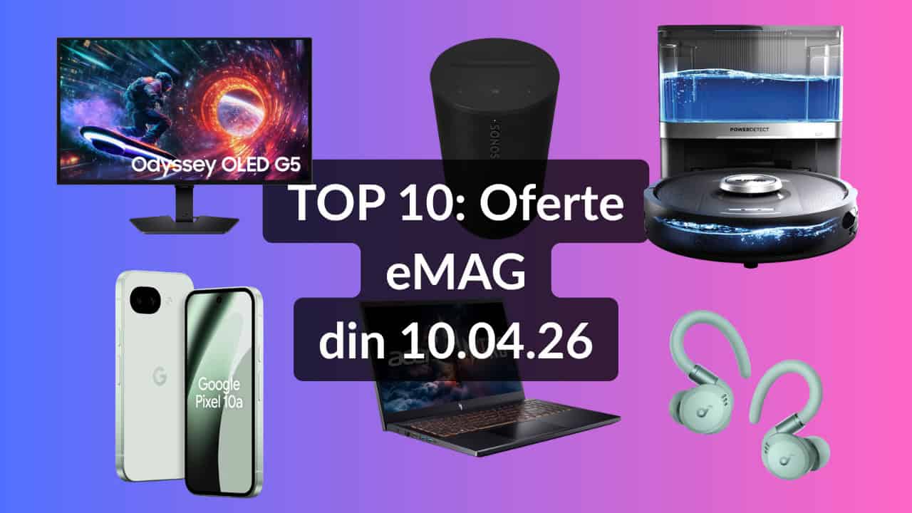 EMAG dă startul ofertelor: Anker, telefon mid-range cu SUPER suport și Sonos