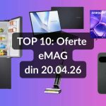 EMAG dă startul reducerilor: TV Samsung, Android Rapid și aspirator cu aburi