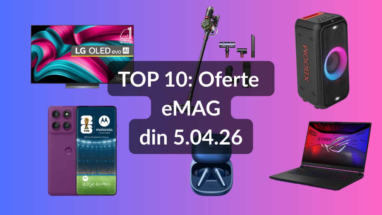 Oferte emag: Un telefon mobil mid-range atrage atenția București – eMAG a lansat astăzi o serie de oferte, printre care se remarcă un telefon mobil mid-range cu specificații impresionante