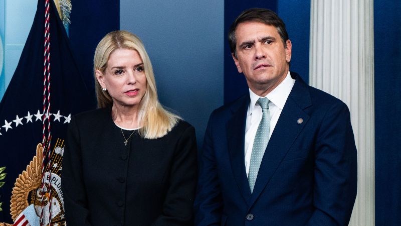 Trump fires Pam Bondi as attorney general