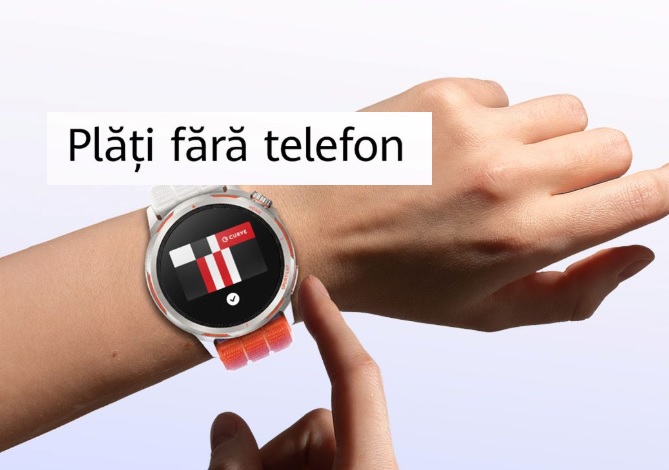 Huawei aduce plăți contactless pe smartwatch-uri în Europa. România, pe listă!