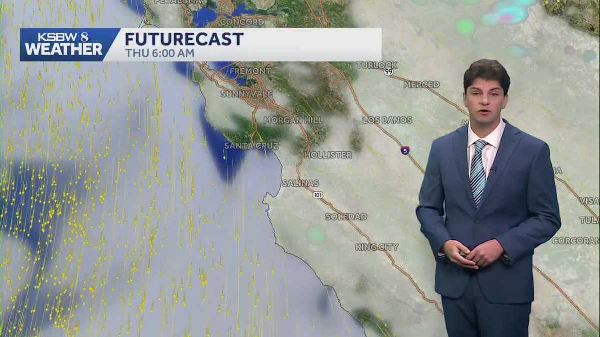 Wind moves in as rain moves out; Warmer days ahead