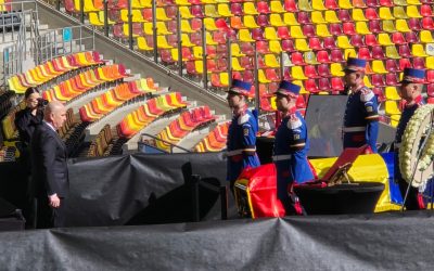 Sicriul lui Mircea Lucescu, depus la Arena Națională pentru omagiul public Bucureștenii și nu numai au ocazia de a-i aduce un ultim omagiu legendarului antrenor Mircea Lucescu la Arena Națională din București