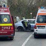 Grav accident lângă Mediaș: Drumul spre Moșna, blocat după coliziune