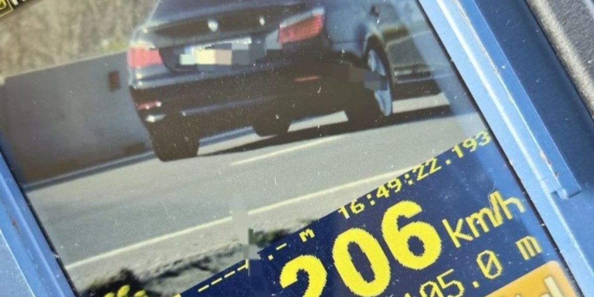 Șofer Vitezoman, Prizat la 206 km/h: „Șoselele, piste de decolare!”