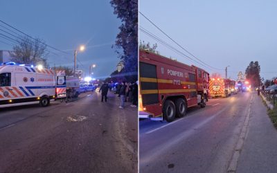 Incendiu devastator la Constanța: Plan Roșu activat, șapte victime la spital