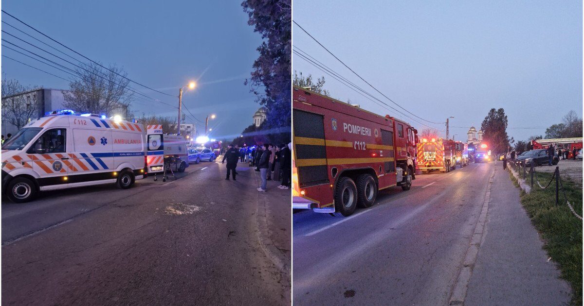 Incendiu devastator la Constanța: Plan Roșu activat, șapte victime la spital