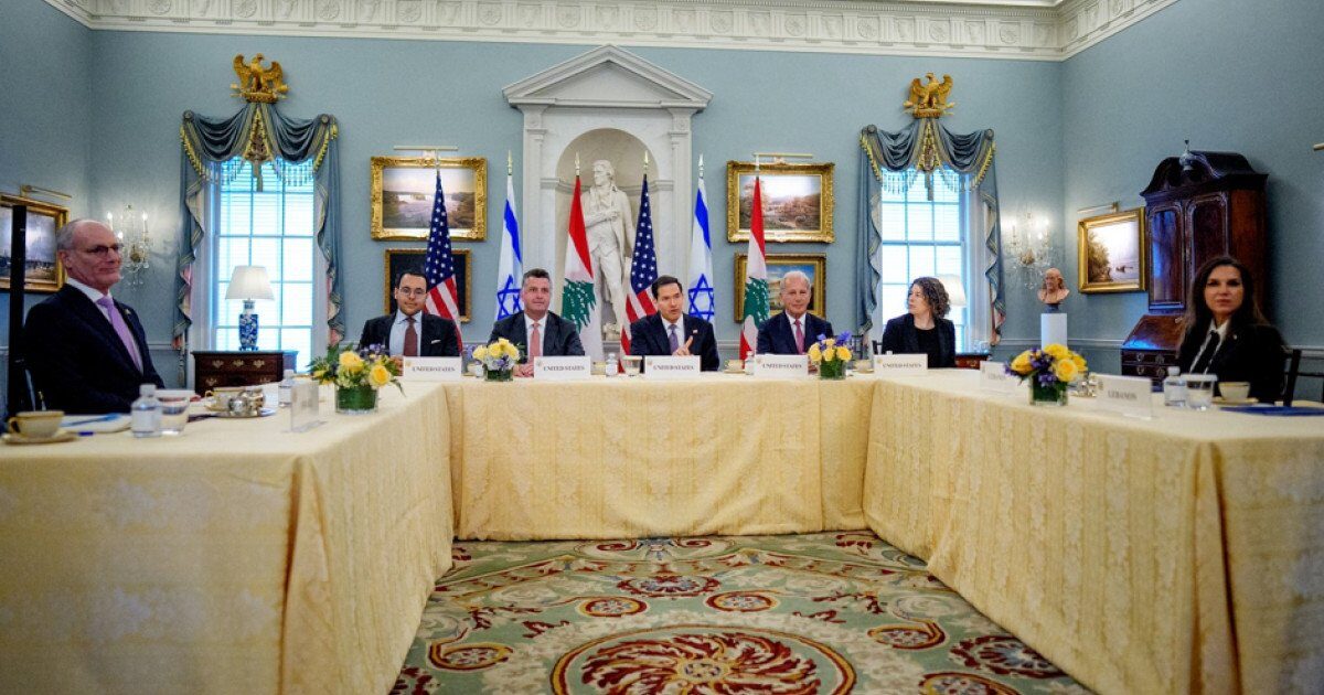 Rubio, șeful diplomației americane, a mediat discuții Israel-Liban după decenii