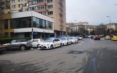 Poliția face curățenie la Sala Palatului: Parcări ilegale și ”rezervări” pe bani