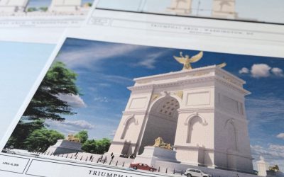 Arc de triumf MONUMENTAL: Donald Trump sfidează Bucureștiul