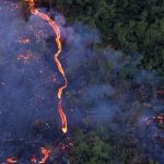Lava Vulcanului Reunion, imagini spectaculoase din satelit: Curge spre ocean!