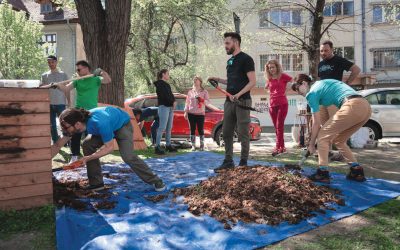 Din deșeuri, îngrășământ: 850 de bucureșteni revoluționează grădinăritul