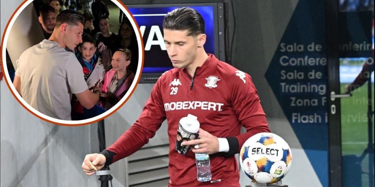 Dobre, gest emoționant după U Craiova – Rapid: Ce a făcut fotbalistul