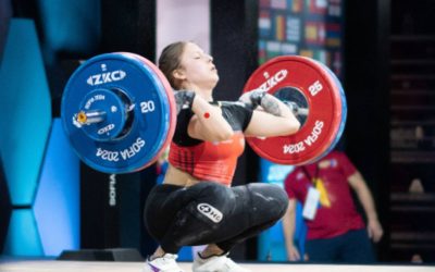 Andreea Cotruța, argint la Europenele de Haltere de la Batumi (VOYO)