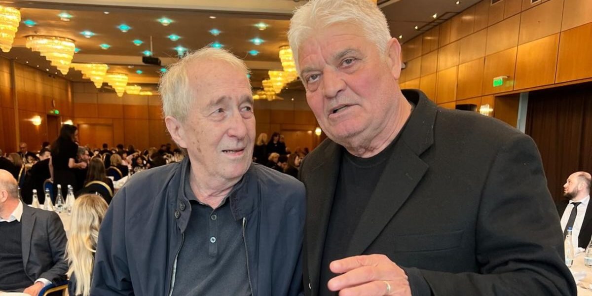 Valentin Ceaușescu, apariție surpriză la parastasul lui Mircea Lucescu