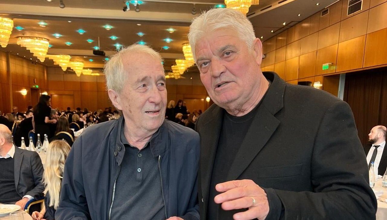Valentin Ceaușescu, apariție surpriză la parastasul lui Mircea Lucescu