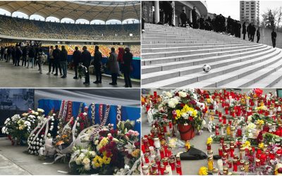 Mircea Lucescu, ceremonie emoționantă pe Arena Națională: România își plânge idolul