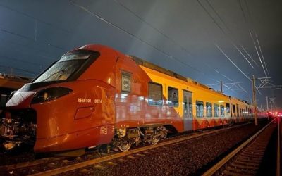 Record pe șine: Trenul a zburat între Sighișoara și Simeria