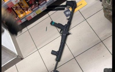 Înarmat cu mitralieră, bărbat arestat la Kiev, în plină stradă