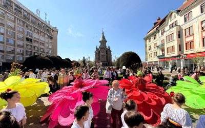 Timișoara s-a transformat într-o grădină de poveste de Florii Timișoara – Străzile din Timișoara au fost animate de culoare și bucurie în ziua de Florii