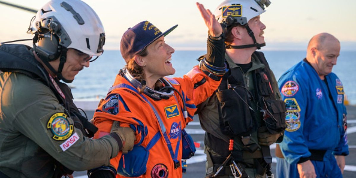 Astronauții Artemis II, primele imagini după 10 zile în spațiul cosmic