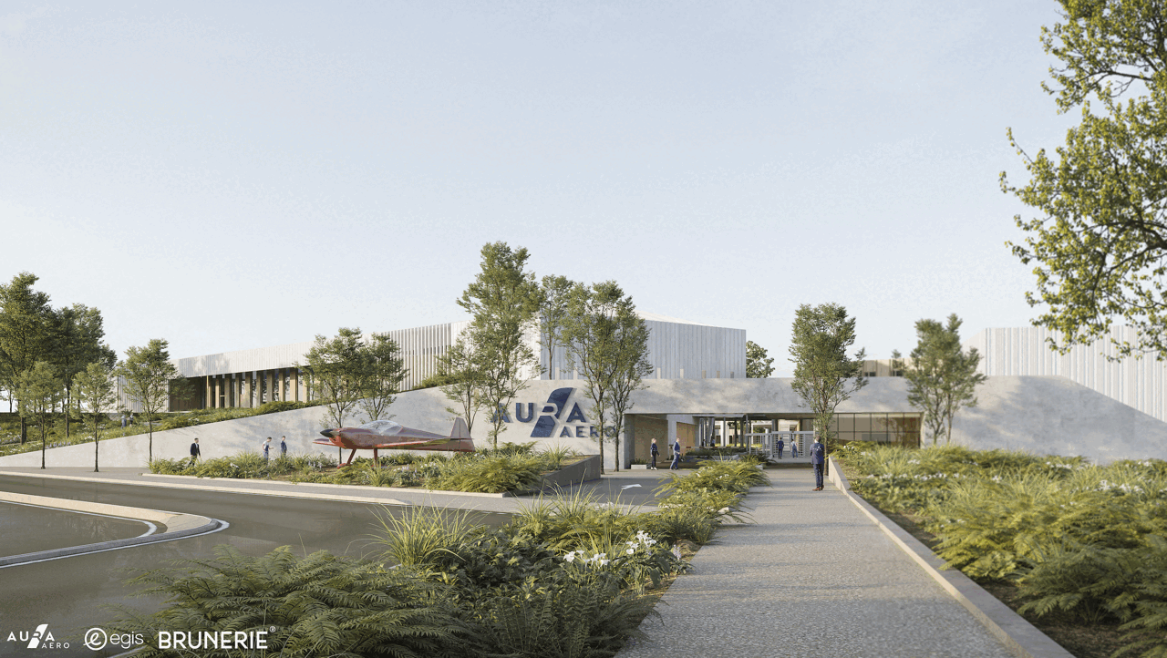 Aura Aero construiește o uzină XXL lângă Toulouse: Imagini spectaculoase