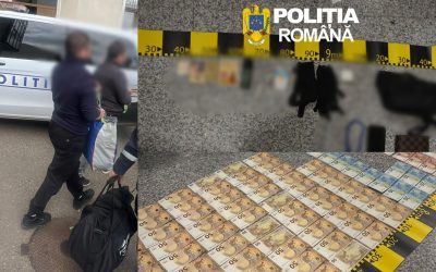 Doi georgieni, căutați la nivel european pentru furturi din mașini, au fost prinși de polițiști în județul Bihor, după ce ar fi furat bani dintr-un autoturism din Dumbrăvița, județul Timiș