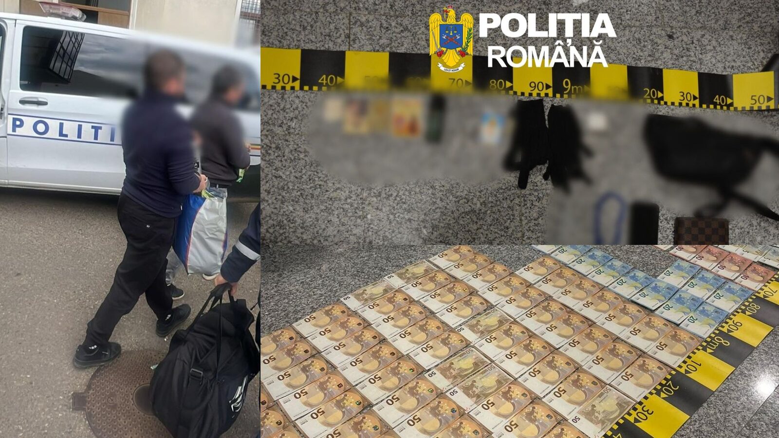 Doi georgieni, căutați la nivel european pentru furturi din mașini, au fost prinși de polițiști în județul Bihor, după ce ar fi furat bani dintr-un autoturism din Dumbrăvița, județul Timiș