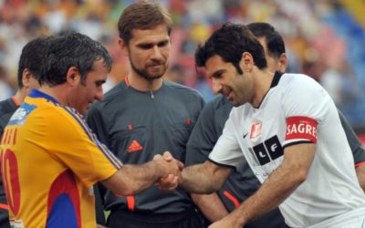 Figo, uimit de numirea lui Hagi la națională: „Da!?”