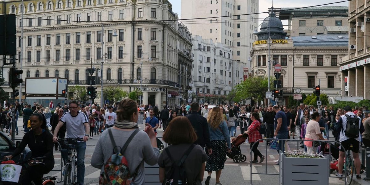 Bucureștiul: Centrul devine pietonal SÂMBĂTĂ și DUMINICĂ între 10:00 și 22:00