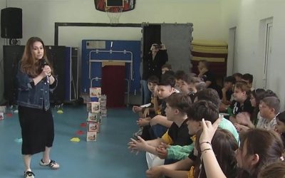 Elevii învață secretele vieții sănătoase: „Ora fără diabet” continuă