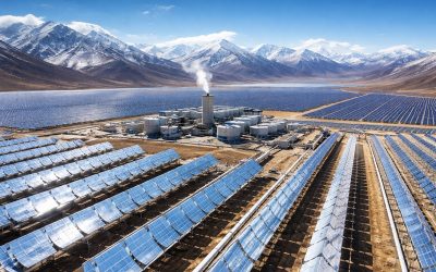 China construiește cea mai înaltă centrală solară din lume, în Tibet În plină tranziție energetică globală, China a demarat lucrările la o centrală solară ambițioasă în regiunea autonomă TIBET, o instalație care se va remarca prin înălțimea sa record