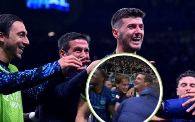 Chivu, erou! Imaginile rare cu antrenorul Inter, după calificarea în finală