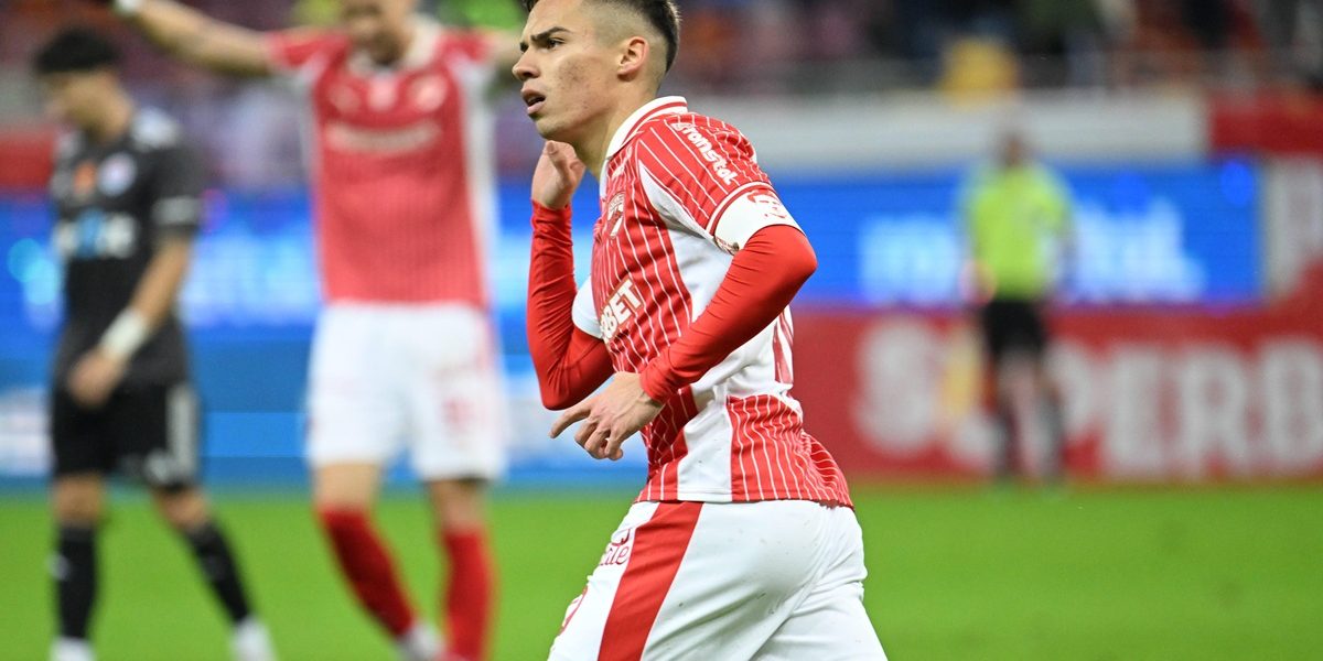 Cătălin Cîrjan, gol de senzație pentru Dinamo după o lună de așteptare