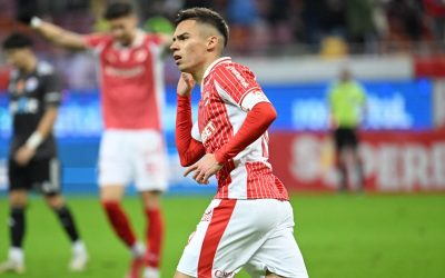 Cătălin Cîrjan, gol de senzație pentru Dinamo după o lună de așteptare