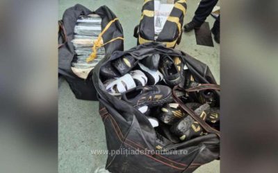 Giurgiu: Un milion de lei – haine, pantofi și parfumuri contrafăcute, confiscate
