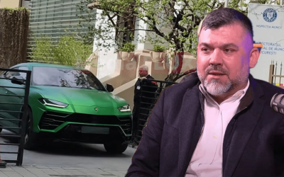 Lamborghini pentru șeful ITM București: Firma e-n licitații publice, inclusiv Socola