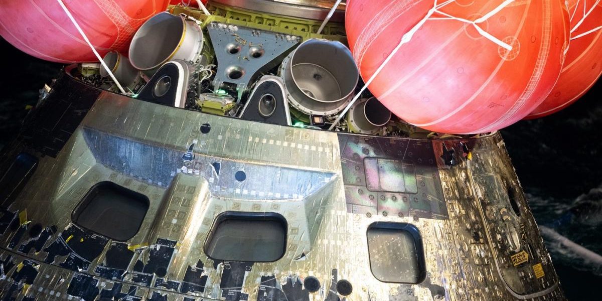 Orion, capsula NASA arsă de viu: A rezistat la temperaturi de 2.000 grade C