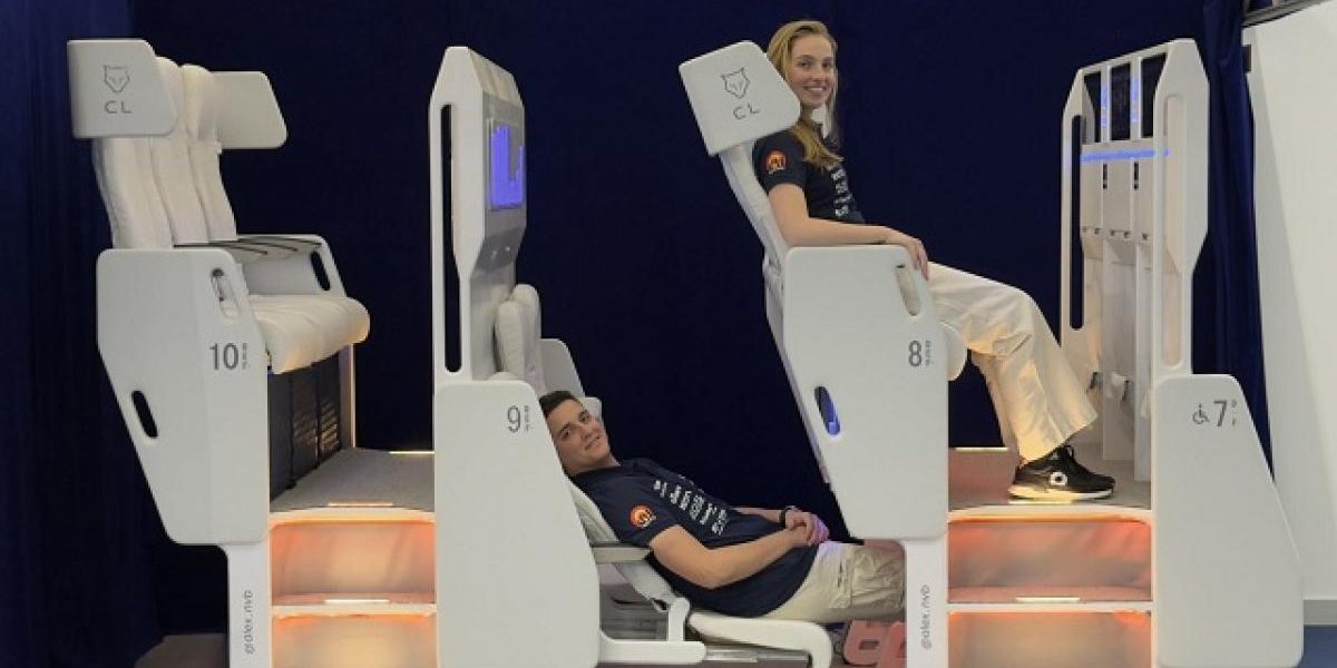 Scaunul-pat de avion: Inovația care a cucerit „designul suprem”