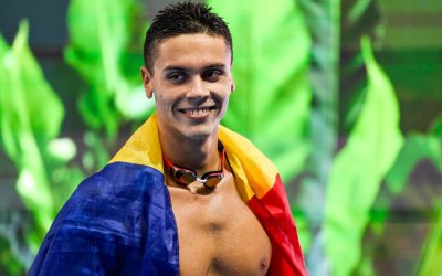 Popovici face istorie din nou: Nou record pentru înotătorul României!
