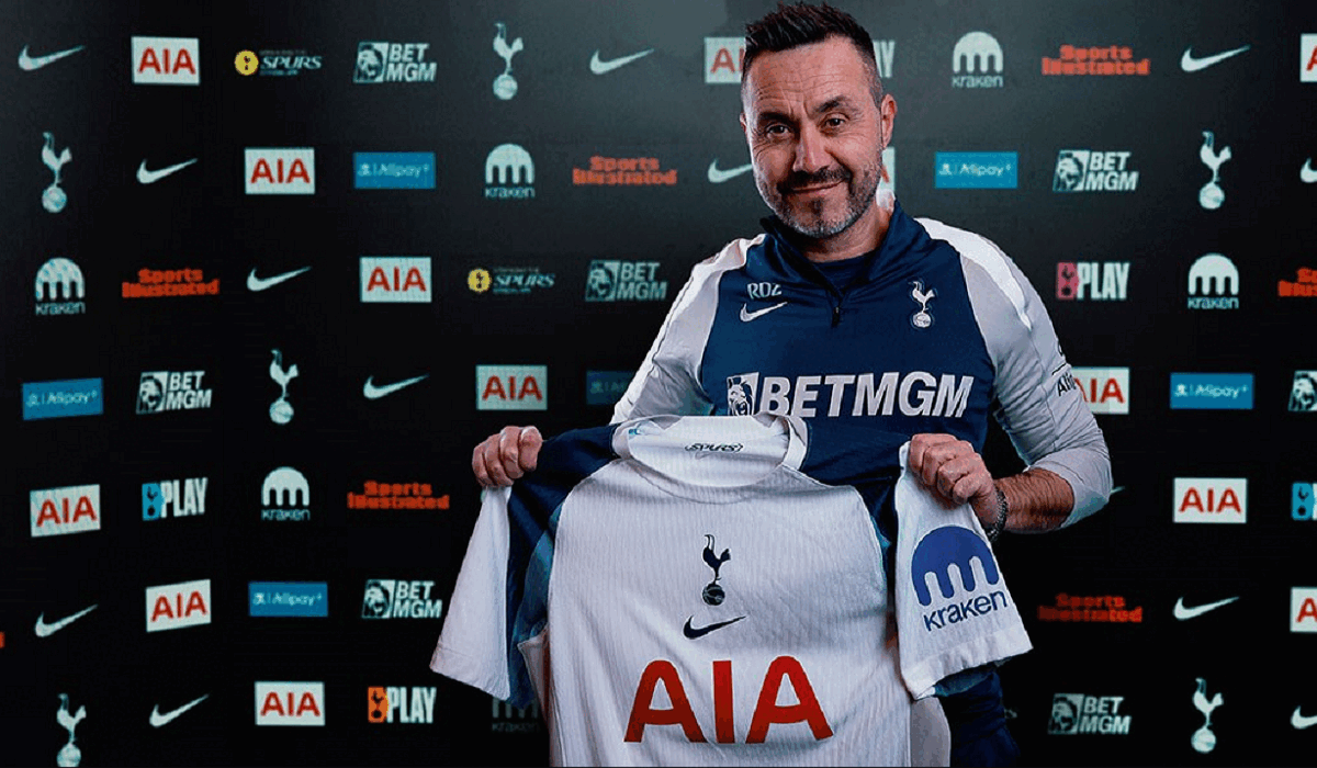 Roberto De Zerbi, noul antrenor al lui Tottenham, își cere scuze fanilor Tottenham Hotspur a reușit să-l atragă pe Roberto De Zerbi pe banca tehnică, într-un moment dificil pentru club