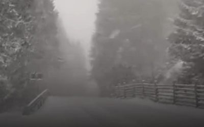 Dimineață geroasă în România, cu ninsori și temperaturi de iarnă înaintea sărbătorilor pascale