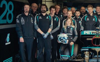 Doriane Pin, prima femeie în monopost Mercedes de Formula 1