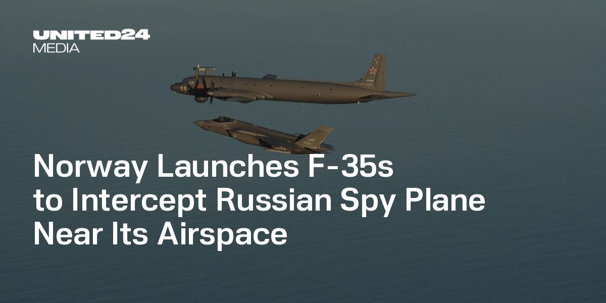 Norvegia, alertă maximă: Avioane F-35 interceptează un avion spion rus