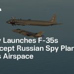 Norvegia, alertă maximă: Avioane F-35 interceptează un avion spion rus