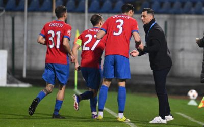 FCSB, înfrântă de FC Botoșani: Mirel Rădoi analizează greșelile, Gigi Becali critică jocul FC Botoșani a învins FCSB cu scorul de 3-2 într-un meci din cadrul etapei a treia a play-out-ului SuperLigii