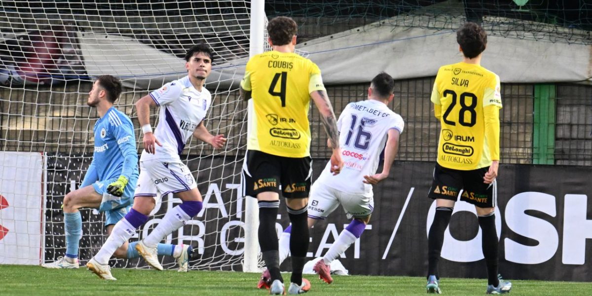 Argeș – U Cluj 1-1: Prelungiri dramatice la Mioveni, derby pe Sport.ro
